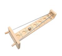 Jeu de tiges à billes,jeu de billes et de tiges, Jeu de roulement de boule en bois, Jeu d'équilibre à roulement de balle pour adultes, jeu éducatif pour attraper la lune, pour de plus de 3 ans