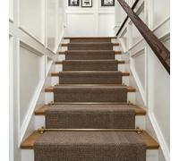 Jeu de tiges de chemin d'escalier, supports de tapis dorés de 24 à 40 pouces de Long, pour hôtel de cinéma maison, laiton creux de 1/2 pouces de diamètre, 1 pièces(40inch/102cm)