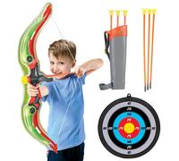 Jeu De Tir À L'arc Et Flèches Pour Enfants, Jeu De Tir À L'arc Lumineux Led, Jouets De Sports De Plein Air, Cible Amusante