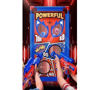 Jeu de Tir Enfant, Yeux d'Spider & Design Toile, 2 Blasters à Air avec Visée, 4 Cibles à Points et 24 Balles Mousse, Intérieur et Extérieur Jeux Spider Jouet Cadeau Garcon Enfant 3 4 5 6 7 8 Ans