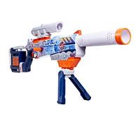 Nerf Blaster Loadout Arctic Zerostriker – 24 fléchettes Nerf N1, chargeur interne 6, 4 accessoires
