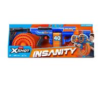 ZURU XSHOT Insanity - Marteau à impulsions motorisé, Blaster à fléchettes