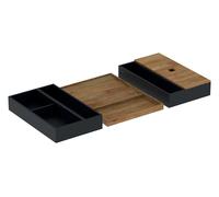 Geberit Ensemble d'inserts de tiroir 502350001, 75 cm, tiroir supérieur, bambou