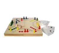 Jeu de tock - H.O.T. GAMES - Coffret bois magnétique - 2 à 4 joueurs - Pions magnétisés - Jeu de plateau