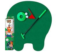 Jeu de Toilettes Golf | Pack Complet | Jeu pour Toilettes/WC | Qualité Premium | Set de Golf | 1 Green | 1 Putter | 1 Drapeau et 1 Coupelle | 2 Balles de Golf | Créé par OriginalCup®