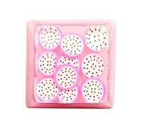 Jeu de touches de clavier Crystal Jelly - Capuchons de clés de fruits - Accessoires informatiques décoratifs - Accessoires informatiques décoratifs - Les touches de fruits améliorent votre