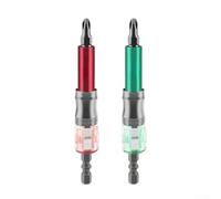 Jeu de tournevis 3 en 1 avec adaptateur Quick Connect pour montage de meubles, porte-embout magnétique et outil d'extension, tige en alliage de haute précision pour perceuses