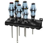 Jeu de tournevis 3334/3350/3355/6, acier inoxydable + Rack