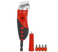 Jeu de tournevis à angle de 105 degrés | Tige hexagonale de 1/4 pouce pour les espaces restreints | Foret manuel et électrique pour la réparation de la maison/l'assemblage de