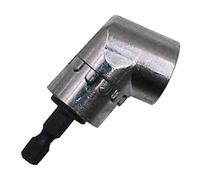 Jeu de tournevis à angle droit 105 degrés avec embout magnétique 65 mm, argenté