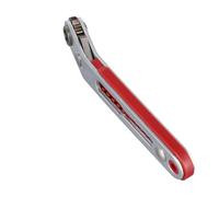 Jeu de tournevis à cliquet avec réglage bidirectionnel et design d'angle pour les espaces restreints à angle droit, outil à main multifonction en alliage d'acier (coude + 2 embouts) A