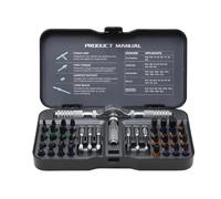 Jeu de tournevis à cliquet - Kit d' magnétiques ergonomiques 40 en 1 | Kit de réparation de plomberie électricien, mécanicien, outil ménager pour le travail du bois, meubles automobiles