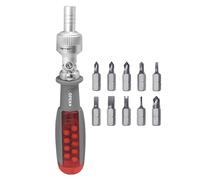 Jeu De Tournevis À Cliquet,Kit Tournevis Ratchet - Outils Ergonomiques Multi-Angle pour Assemblage Meubles et Projets Domestiques - Machines Industrielles