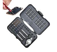 Jeu de tournevis à cliquet magnétique - Portable Ergométrique Multi- Kit de tournevis réversible magnétique | Pour Réparation Maison Bicyclette Meuble Montre Auto Bricolage Eyeglass