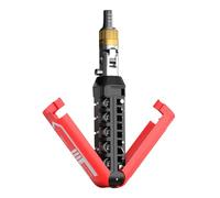 Jeu de tournevis à cliquet pliable pour voiture - Outil à main multifonction pour réparation automobile