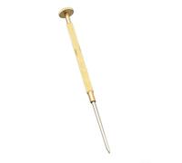 Jeu de tournevis à fente de 1,0 à 1,6 mm avec lame plate pour réparation de montre et téléphone, matériau en cuivre, taille compacte pour démontage électronique (1,4)