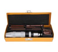 Jeu de tournevis à percussion, kit CRV 12 pièces avec poignée, extracteur de vis et boîte de rangement, durable et léger pour l'entretien automobile et les travaux mécaniques