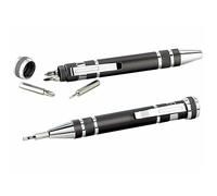 Jeu de tournevis - AGT - 8 en 1 - Embouts magnétiques - Pratiques - Compact