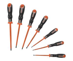 Jeu de tournevis avec étui VDE (7 pcs) - BAHCO 202032 Tekno Plus