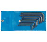 Jeu de tournevis coudés 9 pces TORX T7-T40
