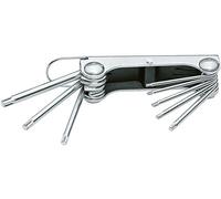 Gedore – Jeu de clés mâles coudées SCL 43 TX-80 TORX T9–T40, 8 pièces