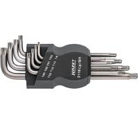 Jeu de tournevis coudés profil TORX® intérieur 8 pièces