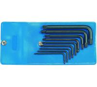 Gedore 43 TX-09 Jeu de clés mâles coudées T 7, T 8, T 9, T 10, T 15, T 20, T 25, T 30, T 40 9 pièces