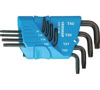 Jeu de tournevis d'angle Gedore dans un support 8 pces TORX T9-T40 H 43 TX-88