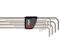 Jeu de tournevis d'angle Wiha 352H11 ISO2936L 11 pces 6 pans 1,5-10 brillant long - 36451