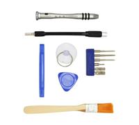 Jeu de tournevis de démontage pour console de jeu, poignée ergonomique portable, kit d'outils de réparation pour bricoleurs, atelier, réparation de bricolage