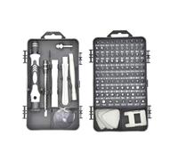 Jeu de tournevis de précision 115 en 1, embouts durcis 58-60HRC pour ordinateur portable, téléphone, montre, appareil photo, réparation, compatible avec vis Torx hexagonales fendues