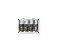 Nedis SDAS110VA Jeu de Tournevis de Précision | 4 Plats | 3 PH | 4 TX | 4 Hexagonaux
