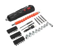 Jeu de tournevis électrique avec batterie au lithium rechargeable de 250 tr/min, outil électrique léger pour réparations électriques légères, Cir