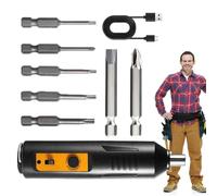 Jeu de tournevis électriques, kit de tournevis électriques, kit d'outils de réparation, tournevis sans fil, jeu de tournevis rechargeables avec de dévissage