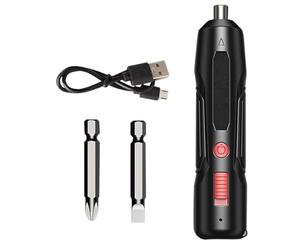Jeu De Tournevis Électriques Rechargeables Mini 3,7-4,2 V 2000 MAh, Moteur Haute Puissance Avec Noyau En Cuivre, Kit D'outils De Bricolage Multifonctionnel À Domicile, Charge Rapide En 1 Heure, Tourne