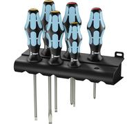 Set de 6 tournevis Kraftform WERA 3334/6 Rack