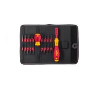 Wiha Jeu de tournevis VDE 1 set – fente, Phillips, Pozidriv, plus/moins, TORX, hexagonal
