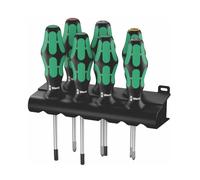 Wera Jeu de tournevis Kraftform Plus Lasertip 335/350/367/7 05320540001, 7 pièces avec rack