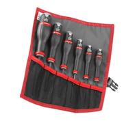 Jeu de tournevis FACOM - PROTWIST 6 pans sphérique en trousse - Noir