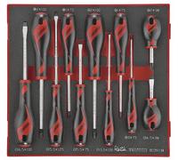 Jeu de tournevis Foam2 tray PH- PZ 11 pièces Teng Tools TED911N