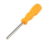 Jeu de tournevis Gamebit de sécurité 3,8 mm et 4,5 mm pour Nintendo NES pour SNES N64 SFC pour outil de réparation Gamecube, pilote en acier trempé avec manche orange (4,5 mm)