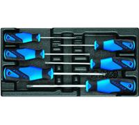 Jeu de tournevis Gedore en 1/3 module ES 1500 ES-2163 TXB