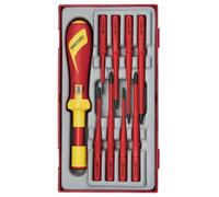 Jeu de tournevis isolés - TENG TOOLS - TTVSD09 - 9 pièces - Protection jusqu'à 1000V - Norme IEC 60900