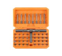 Jeu De Tournevis Magnétique,Jeu D'À Bits Multiples - Tournevis À Cliquet 42 En 1 Avec Coffret - Pour Électronique, Ordinateur Portable, PC, Tablette, Console De, Meuble, Vélo