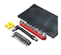 Jeu de tournevis magnétiques en forme de L, tournevis manuel à double tête avec embouts interchangeables, poignée ergonomique antidérapante pour les espaces restreints, kit de réparation et de montage