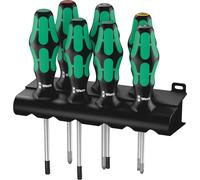 Wera 335/350/367/7 Lasertip 05320540001 Jeu de tournevis Kraftform Plus Lasertip avec Rack 7 pièces