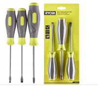 Jeu de tournevis Ryobi RSD1PH2S, 3 pièces.