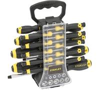 Jeu de tournevis - STANLEY - 49 pièces - Torx - Acier - Poignées confortables