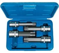 Jeu de tournevis TORX T-PROFIL 4 pces 1/2 T70 - T80 T90 T100, 1/2-moteur