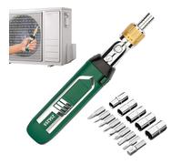 Jeu De Tournevis - Tournevis À Cliquet Magnétique Avec Interchangeables, Outil Multifonction Réglable 14 En 1 Avec Poignée Antidérapante | Kit D' Hexagonaux À Tête Plate Phillips P